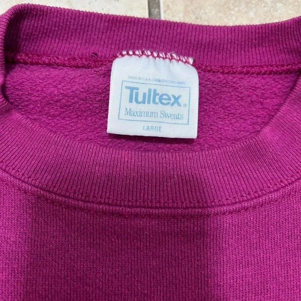 Vintage 90s Tultex Guard Dog Gator Florida Crewneck - Picture 3 of 6